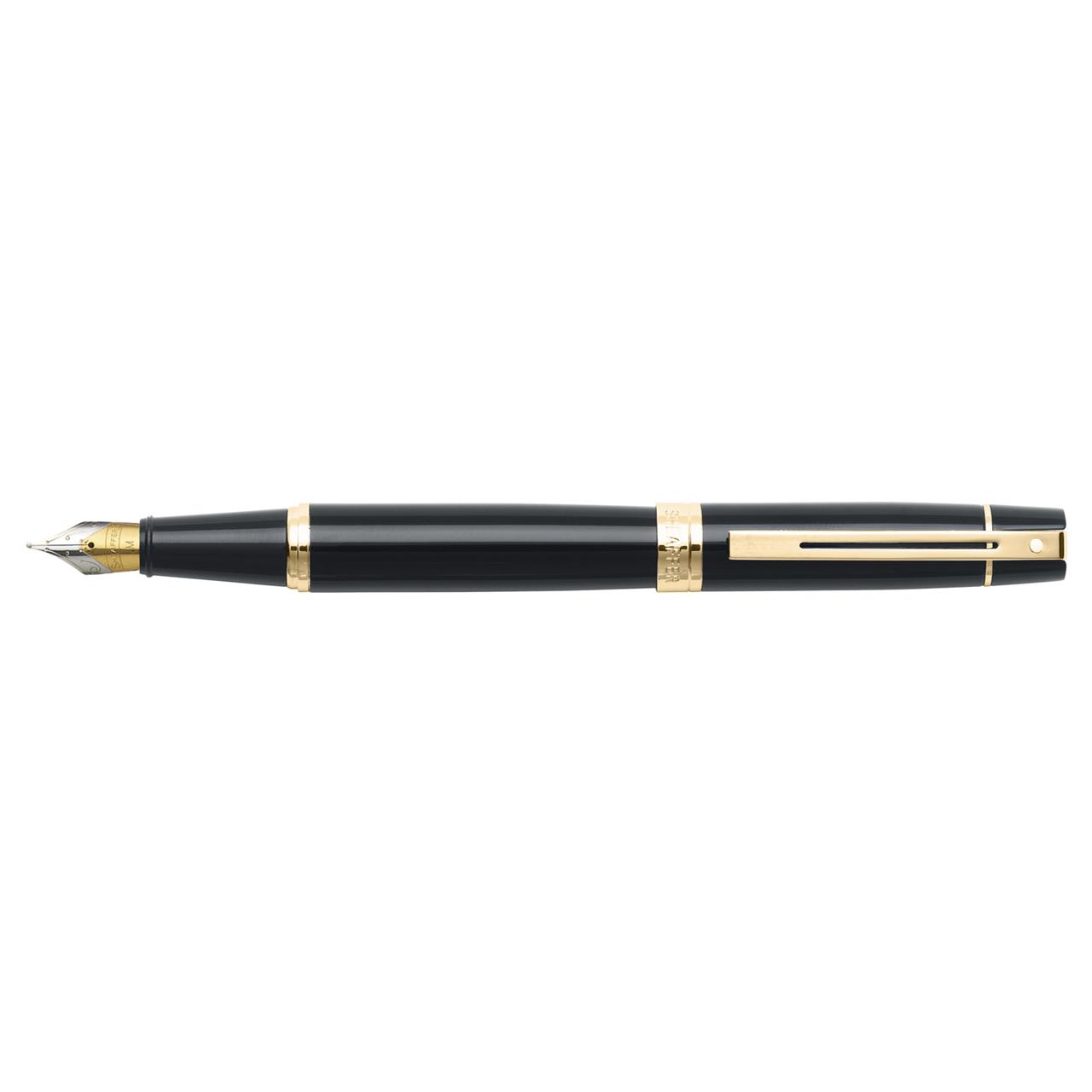 Sheaffer Fountain Pen - Gloss Black & Gold